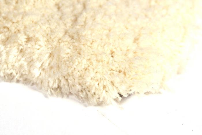 Moquette tuftée en laine et soie