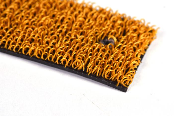 Tapis en vinyle tufté et bouclé