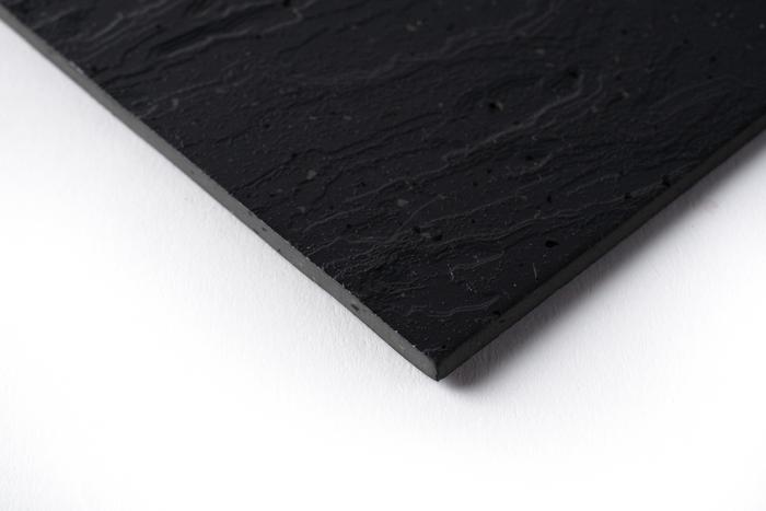 Revêtement de sol caoutchouc (imitation ardoise)