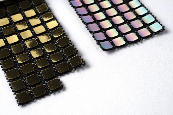 Filet à motif miroir 