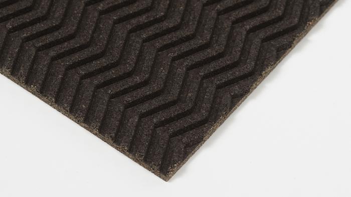 Revêtement décoratif acoustique en liège