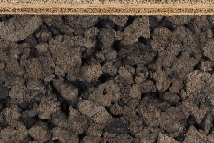 Panneau sandwich bois contreplaqué et liège expansé