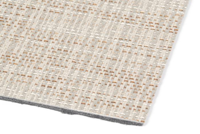 Revêtement de sol en vinyle tissé et sous-couche acoustique feutre