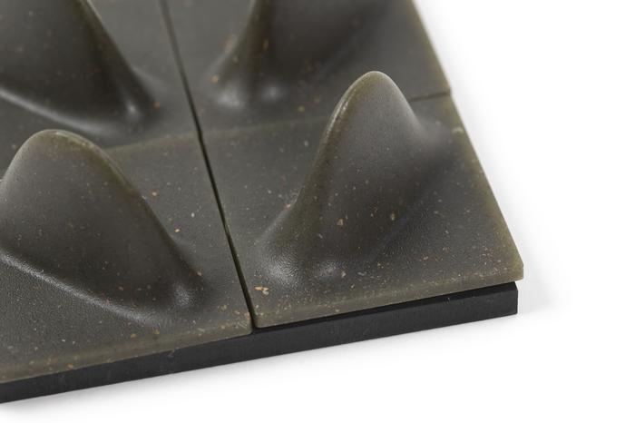 Revêtement mural carreaux décoratifs à base de chanvre