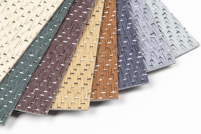 Nuancier de revêtement de sol en vinyle tissé 