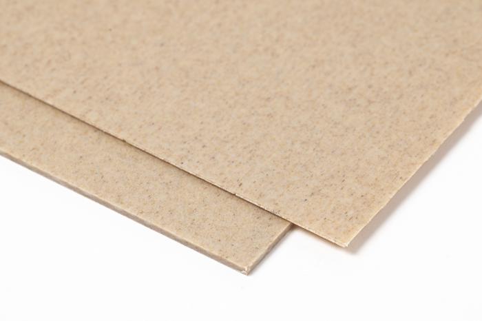 Plaque et feuille bioplastique herbe à éléphant