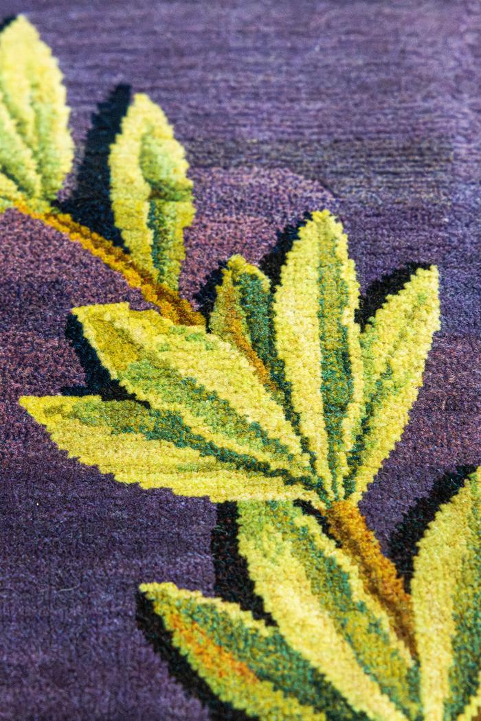 Tapis velours de laine