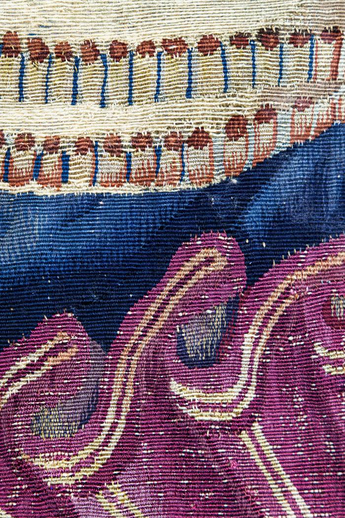 Fils de laine teints (Atelier de teinture et nuancier du Mobilier national)