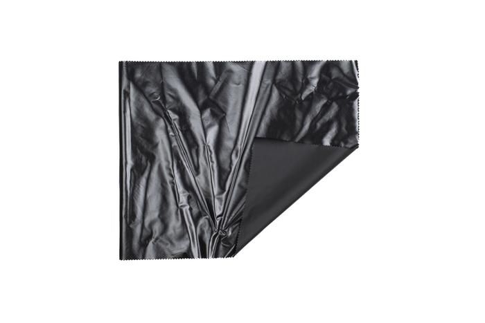 Toile imperméable non respirante noire