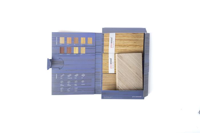 PLEXWOOD® : Nuancier de placages bois en différentes essences