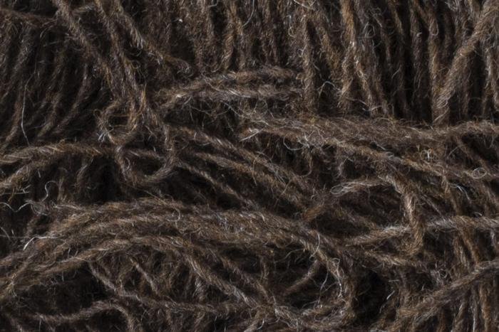 Fil de laine Mérinos d'Arles brun